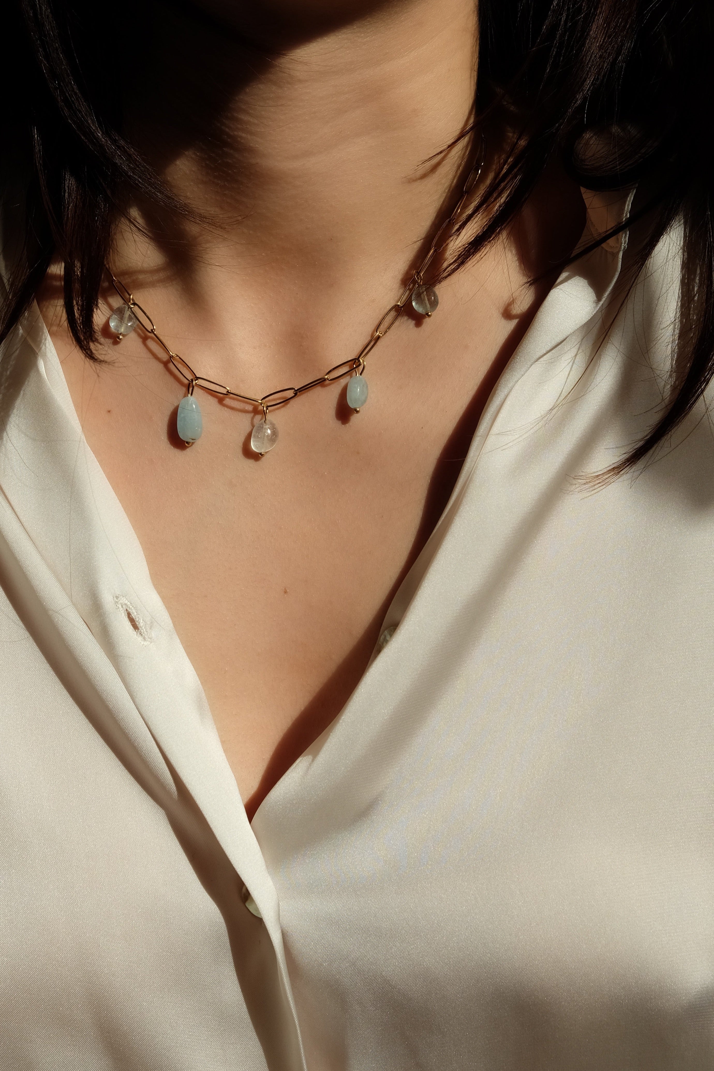 Alja Necklace | Blue Edition