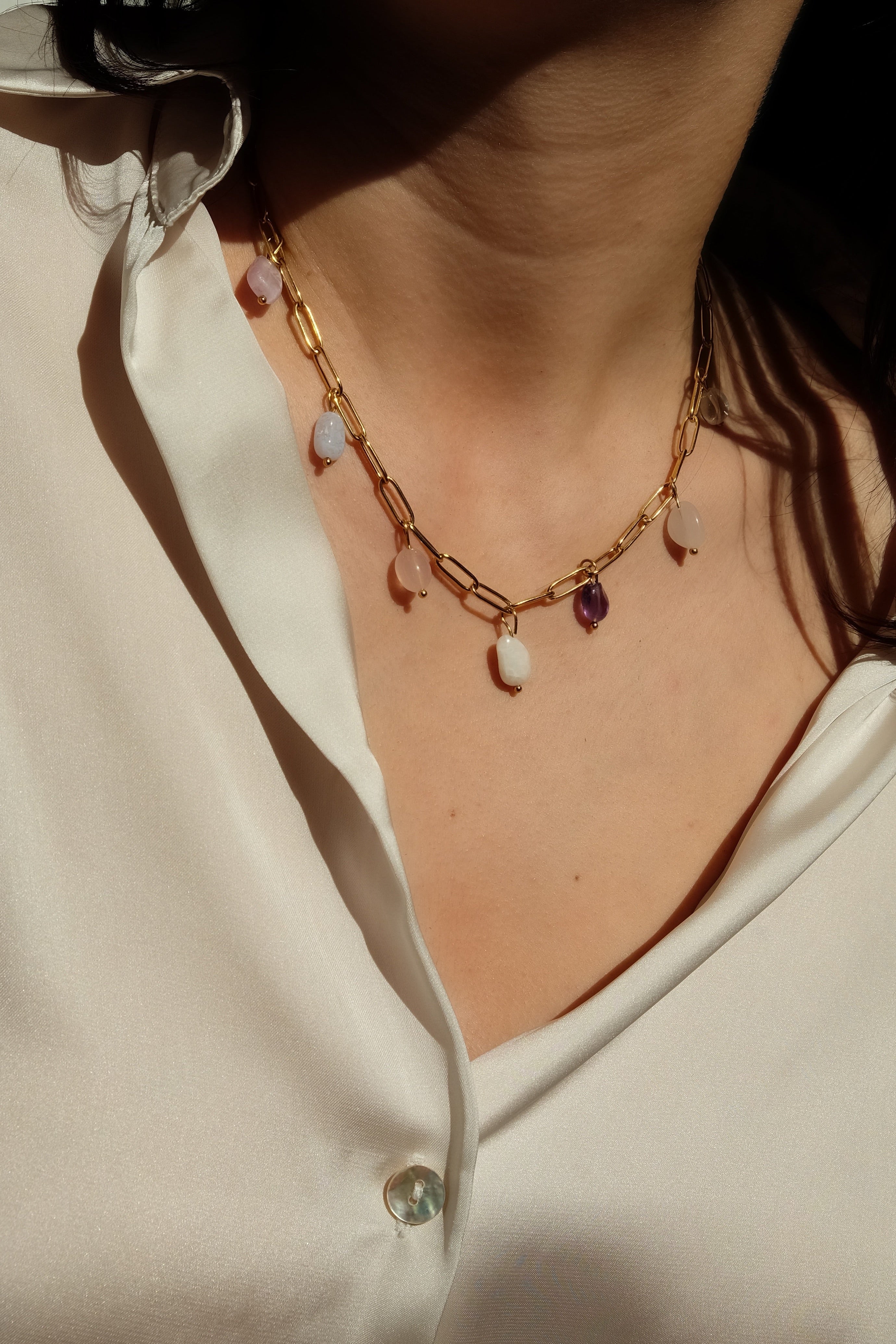 Alja Necklace | Lilac Edition