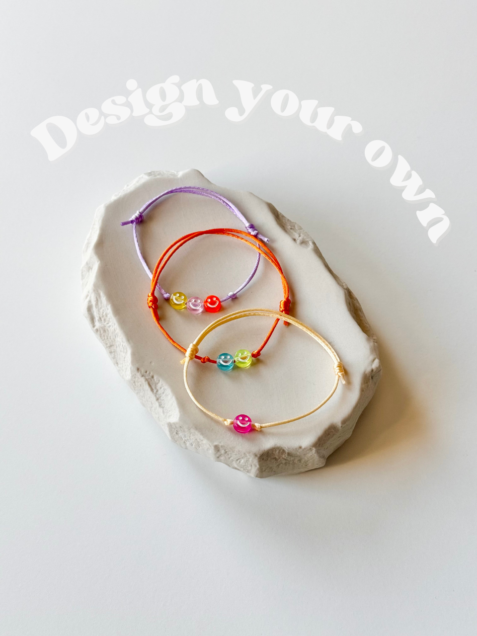 The Happy Face Bracelet - personalisierbar