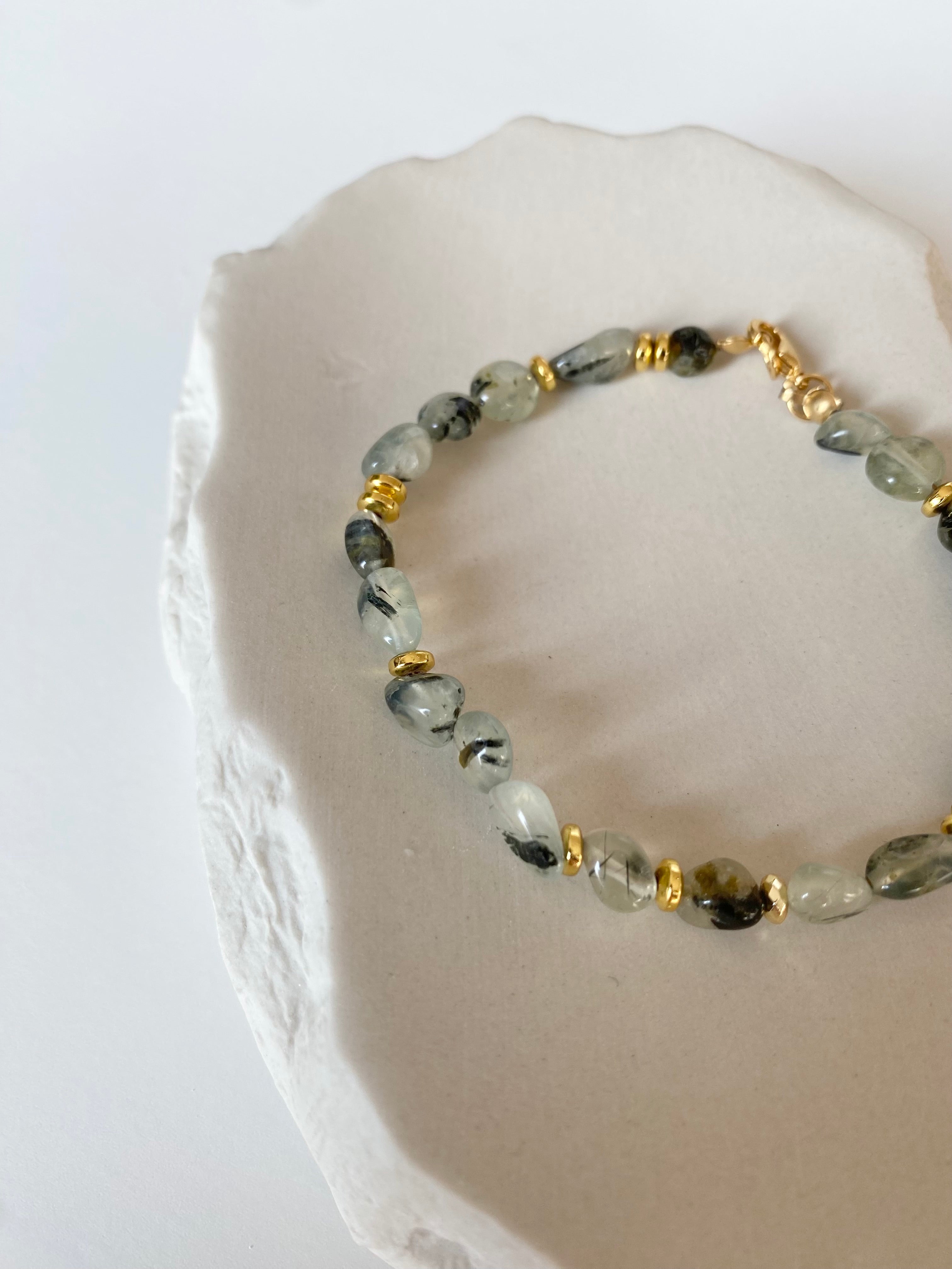 Sample Sale Armband Grüner Granat