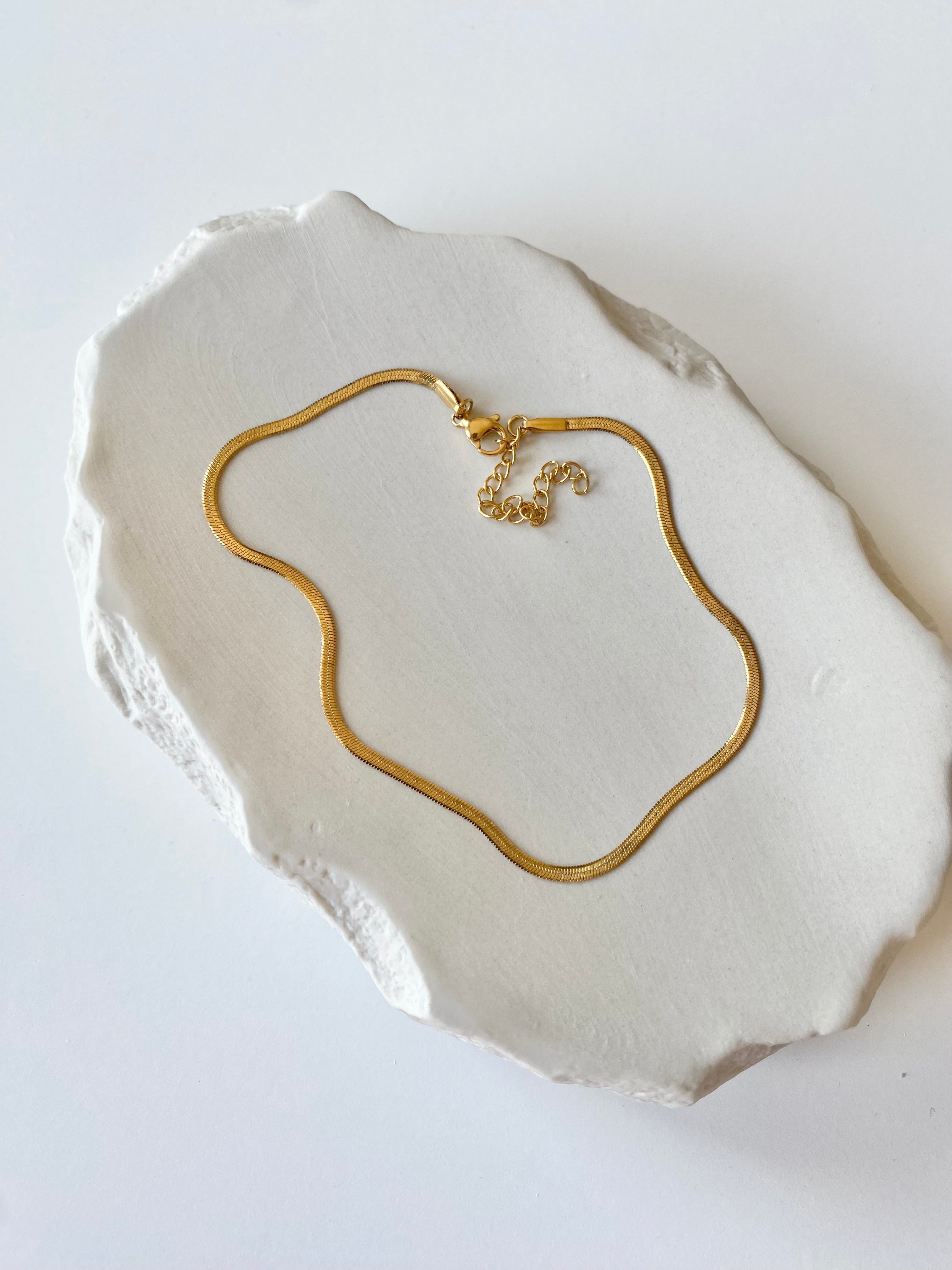 Shiny Snake Anklet