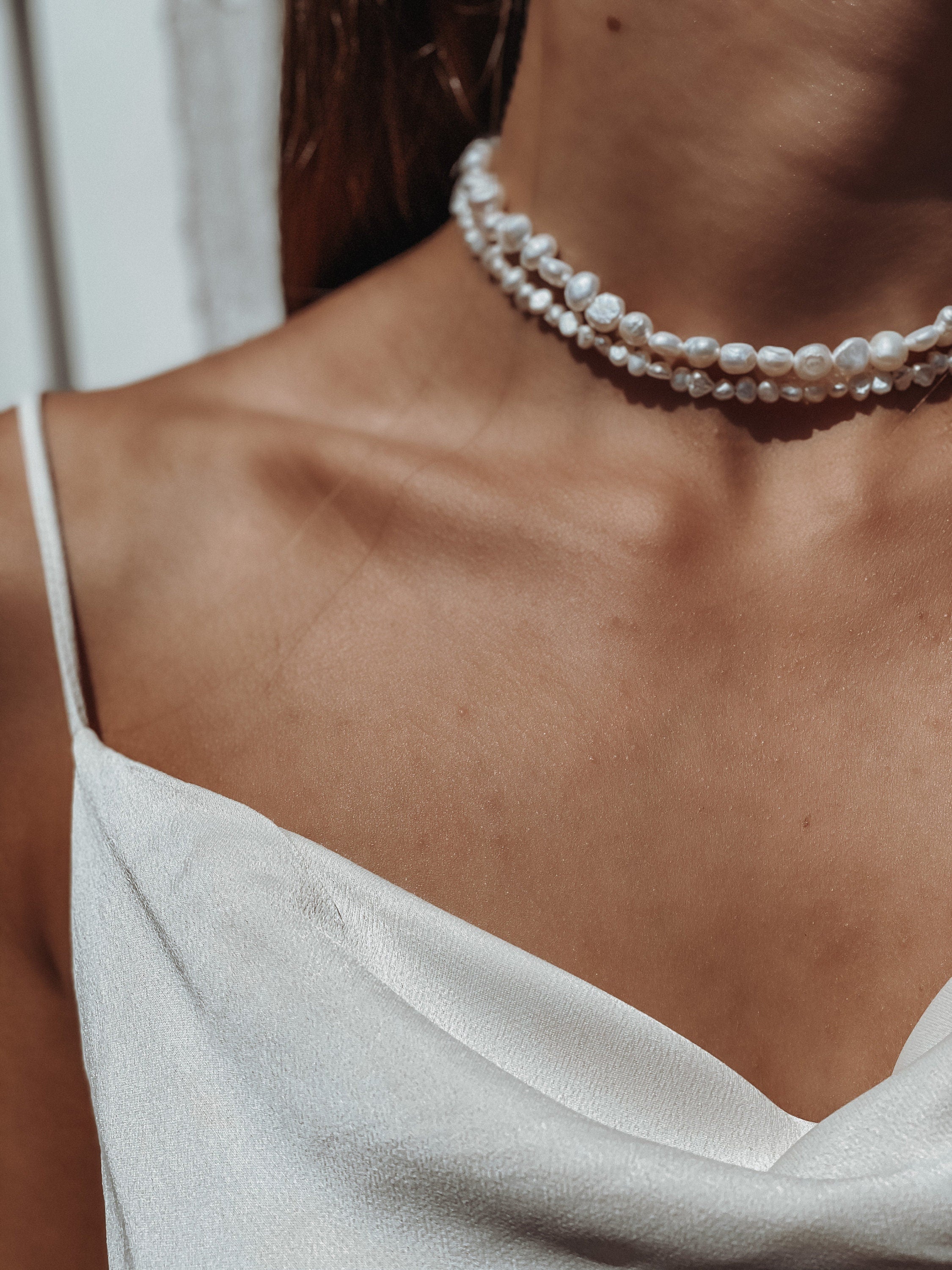 Little Pearl Choker | Kette aus Süßwasserperlen