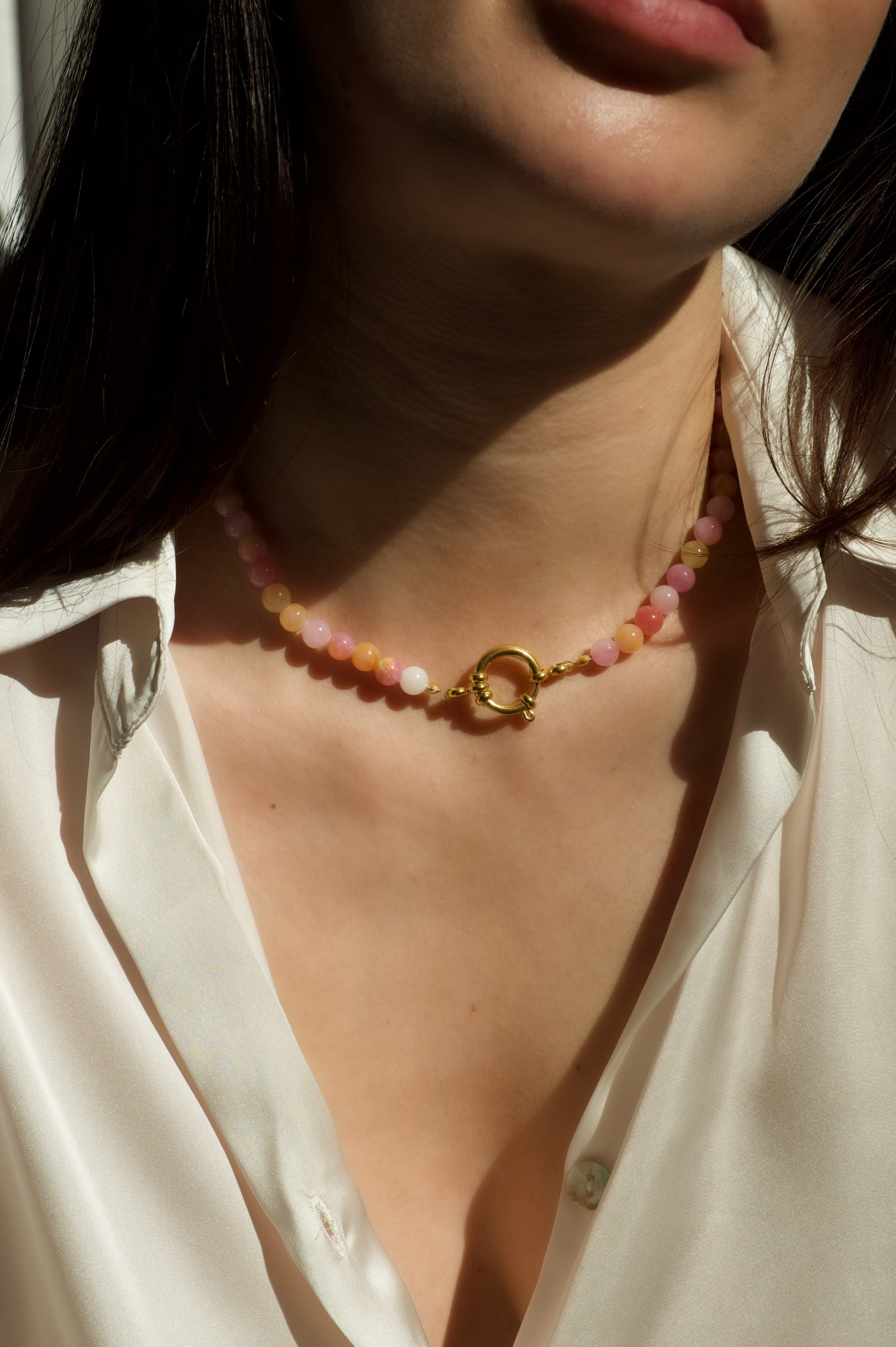Pink Skies Choker