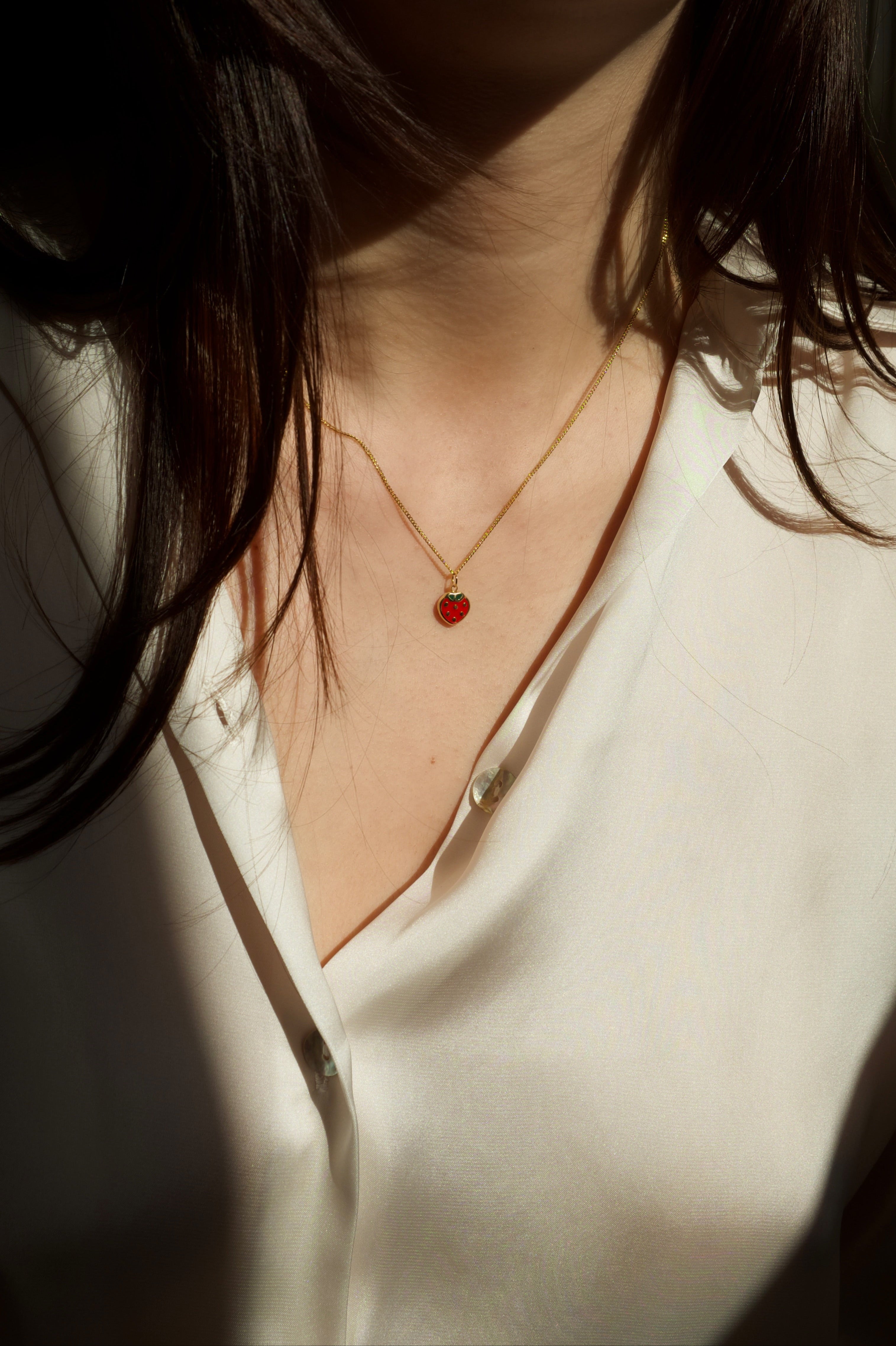 Strawberry Necklace
