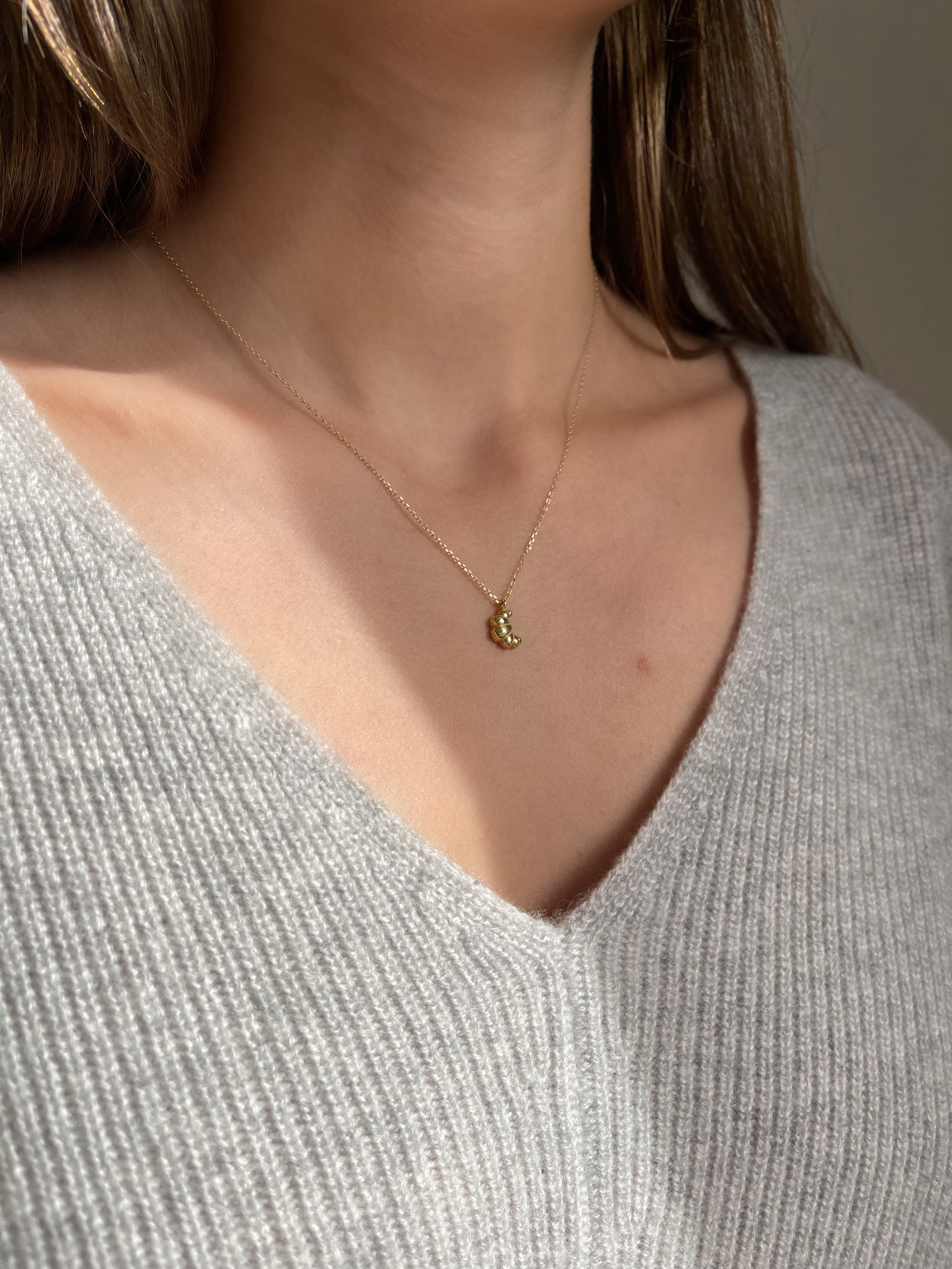 Croissant Necklace