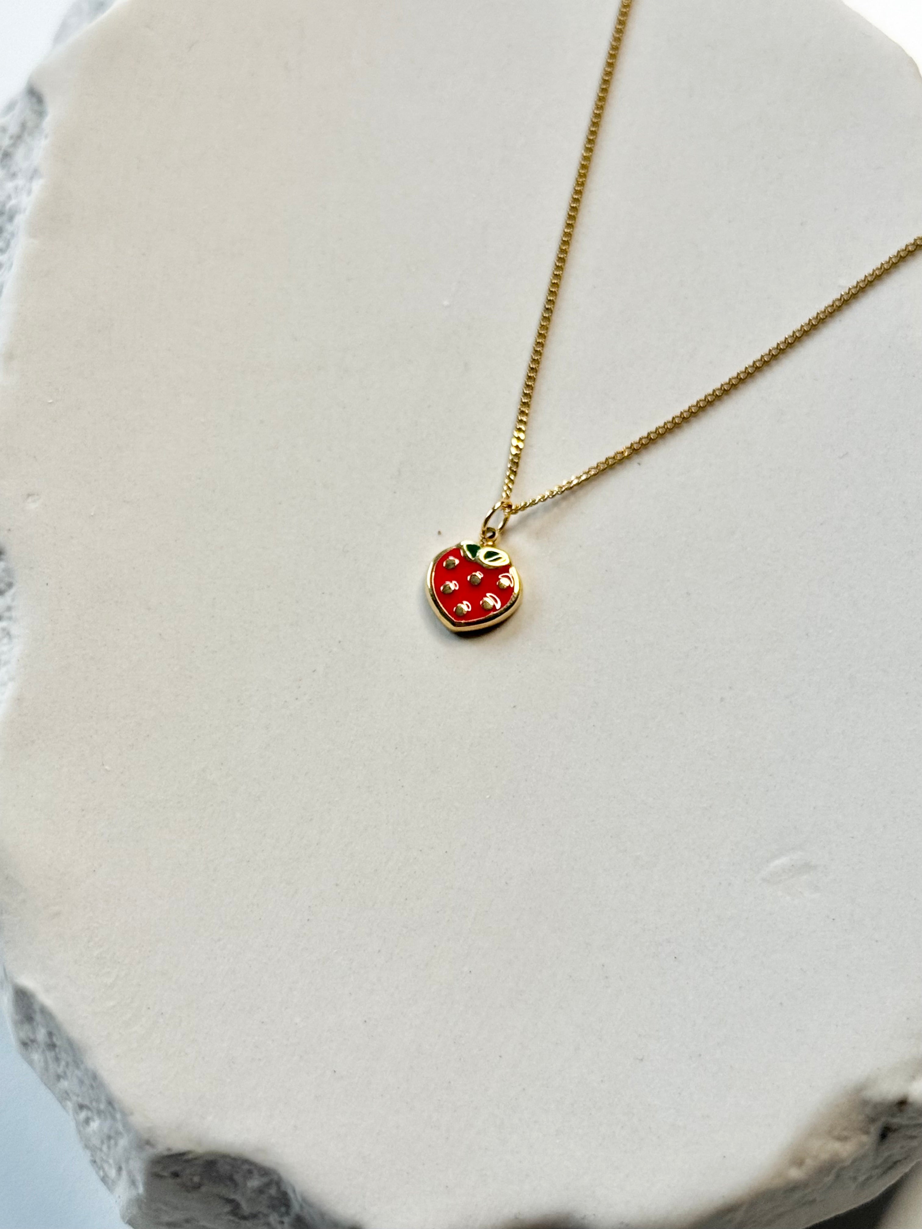 Strawberry Necklace