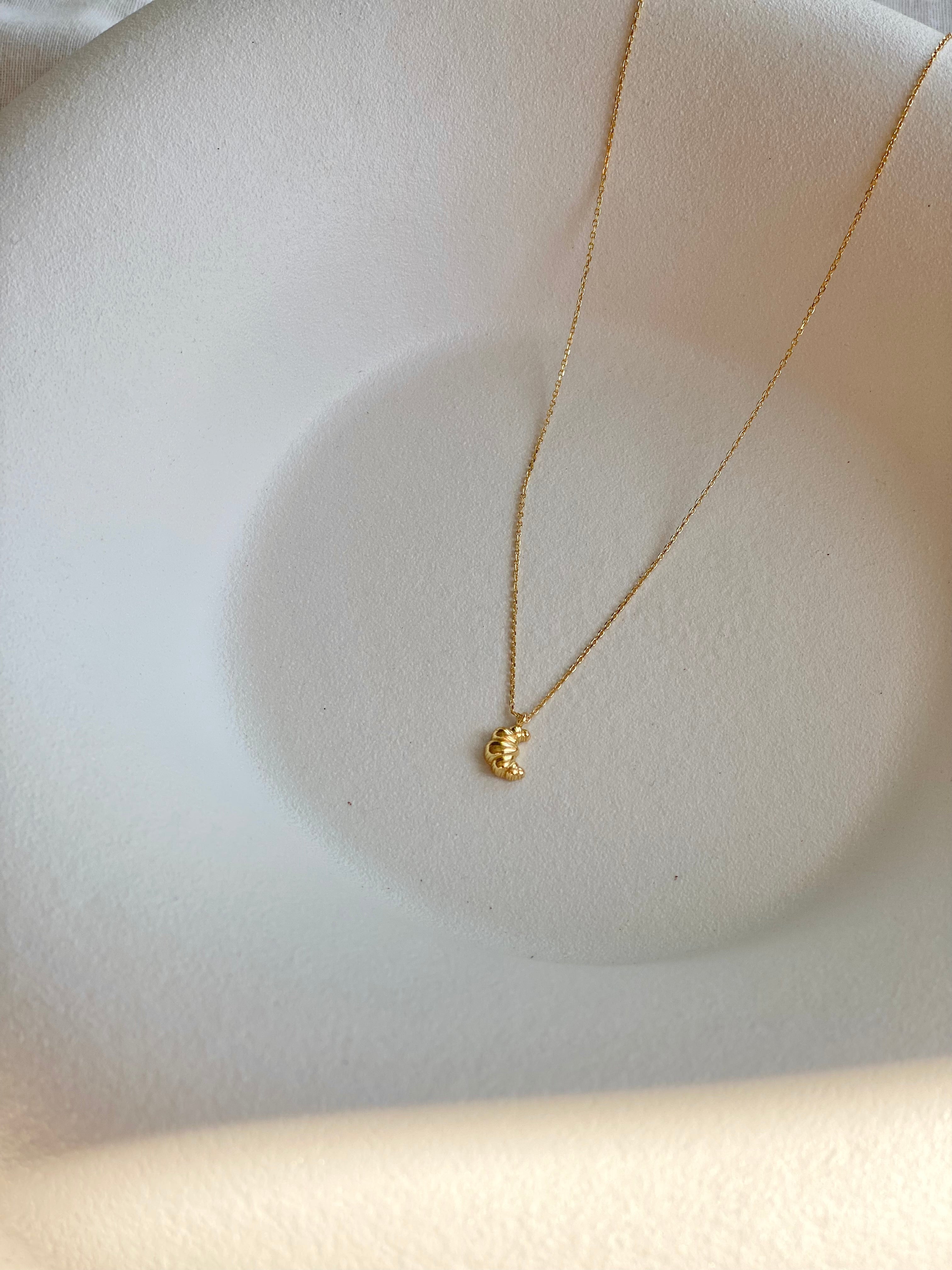 Croissant Necklace