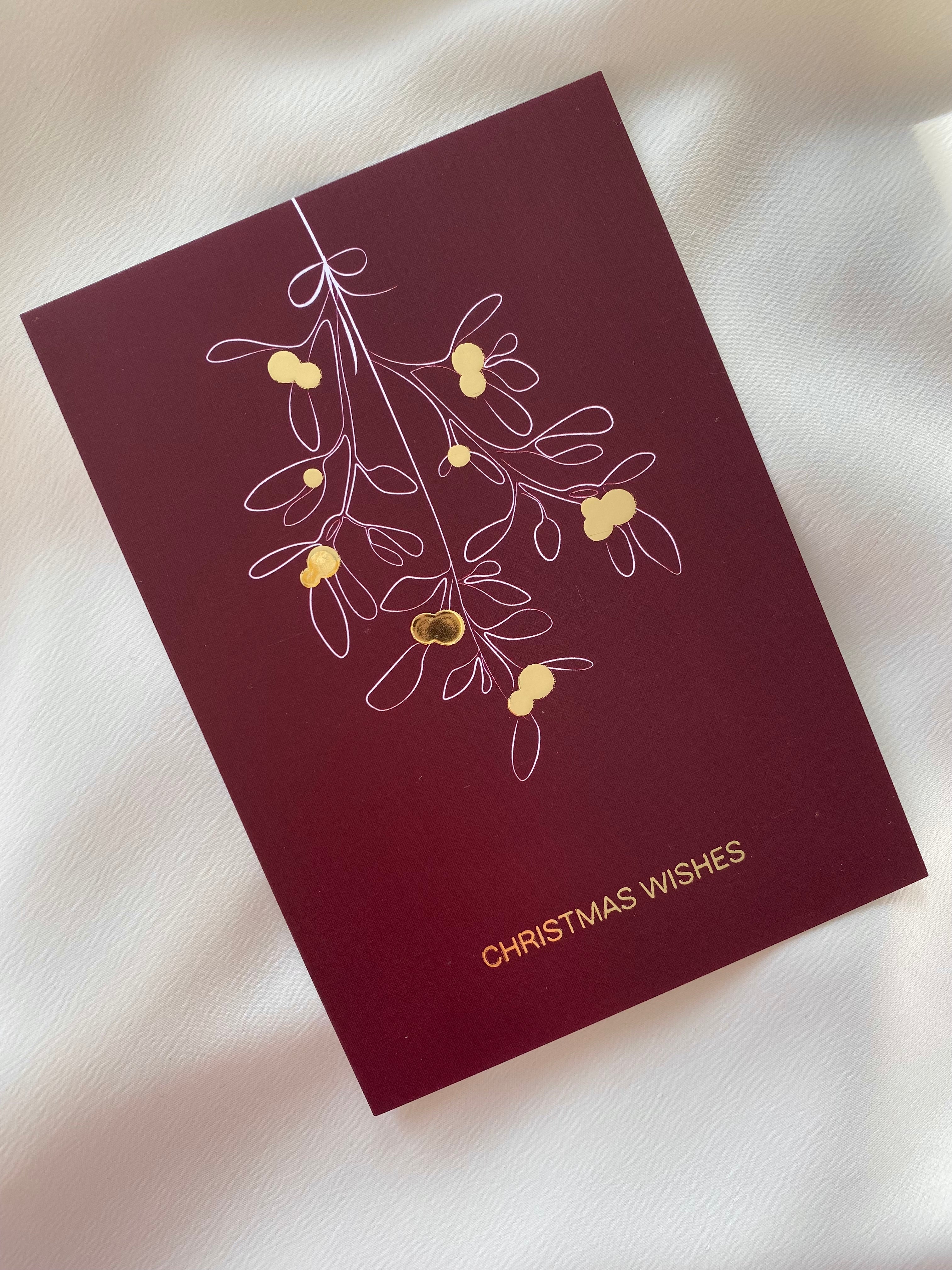 Postkarte "Christmas Wishes"