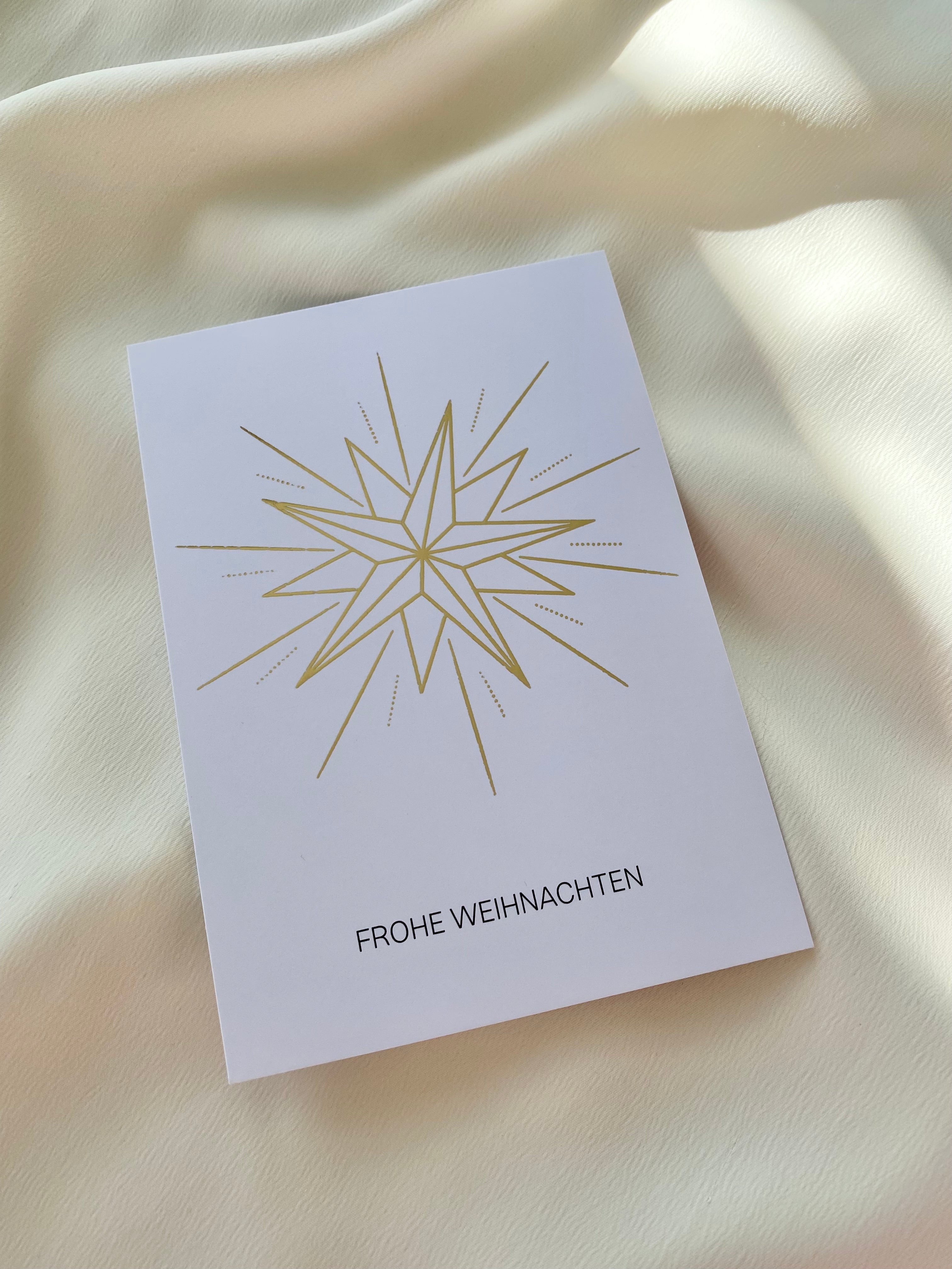 Postkarte "Frohe Weihnachten"