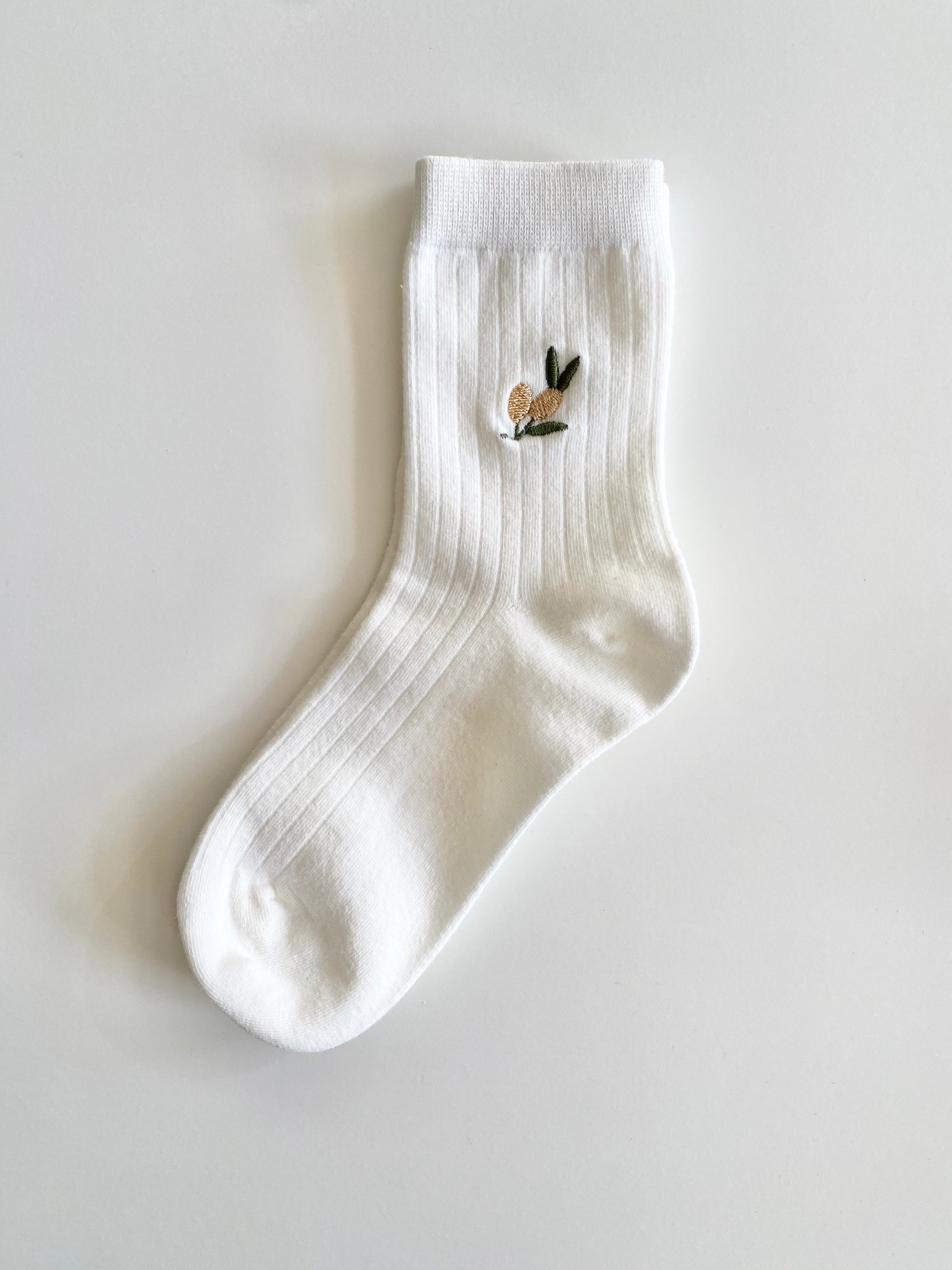 Socken 'Zitrone'