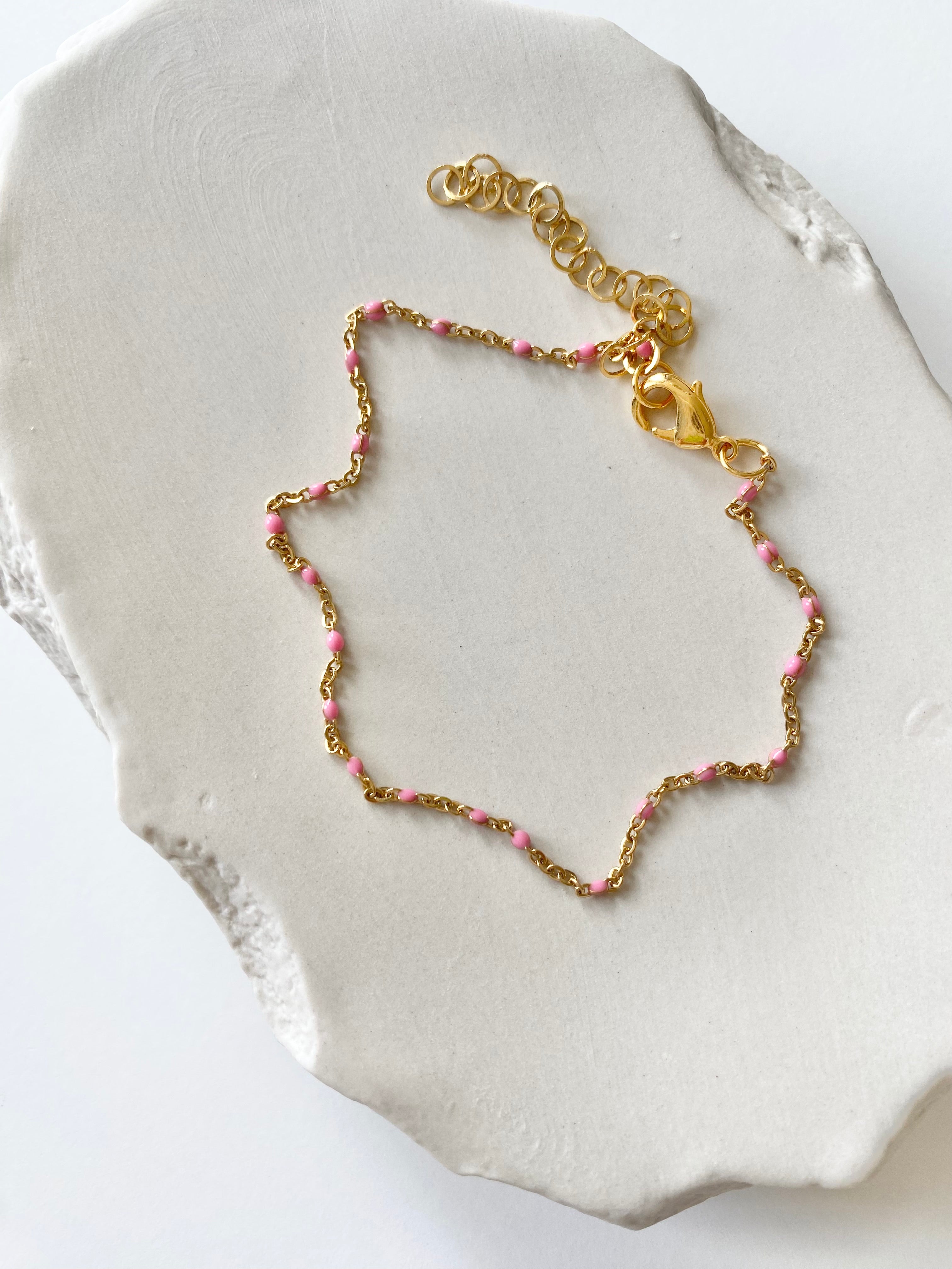 Gaia Anklet Rosa