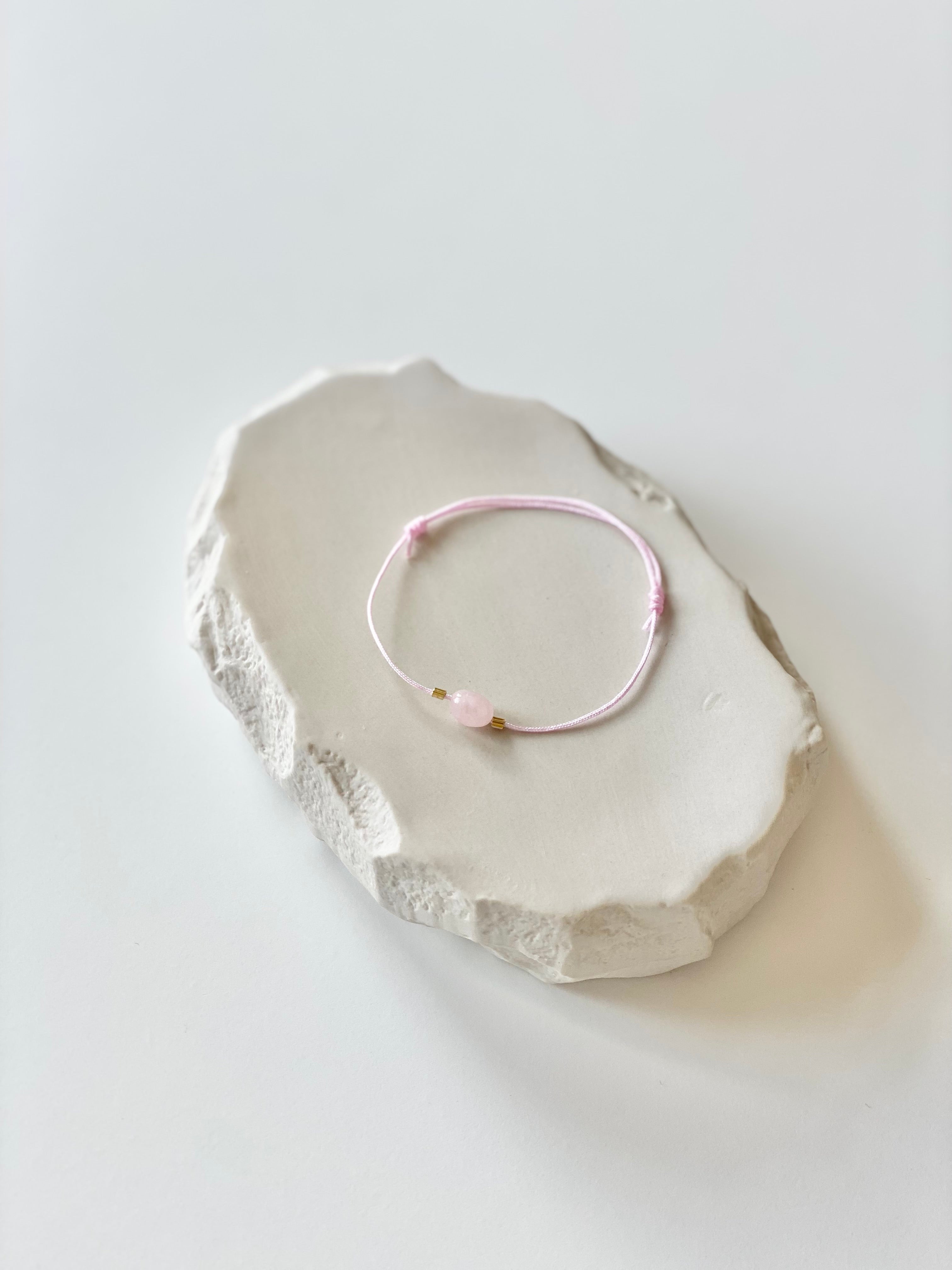 The Simple Bracelet Rosenquarz