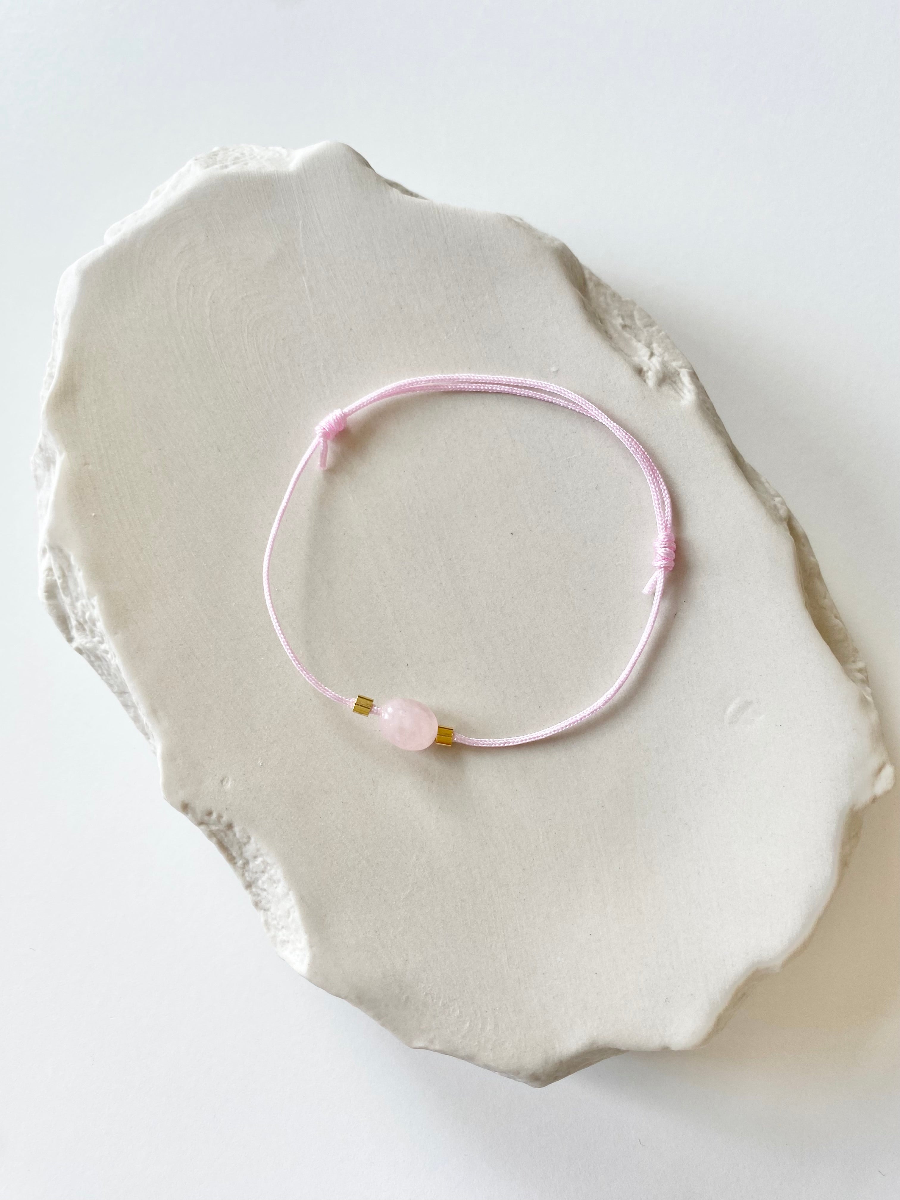 The Simple Bracelet Rosenquarz