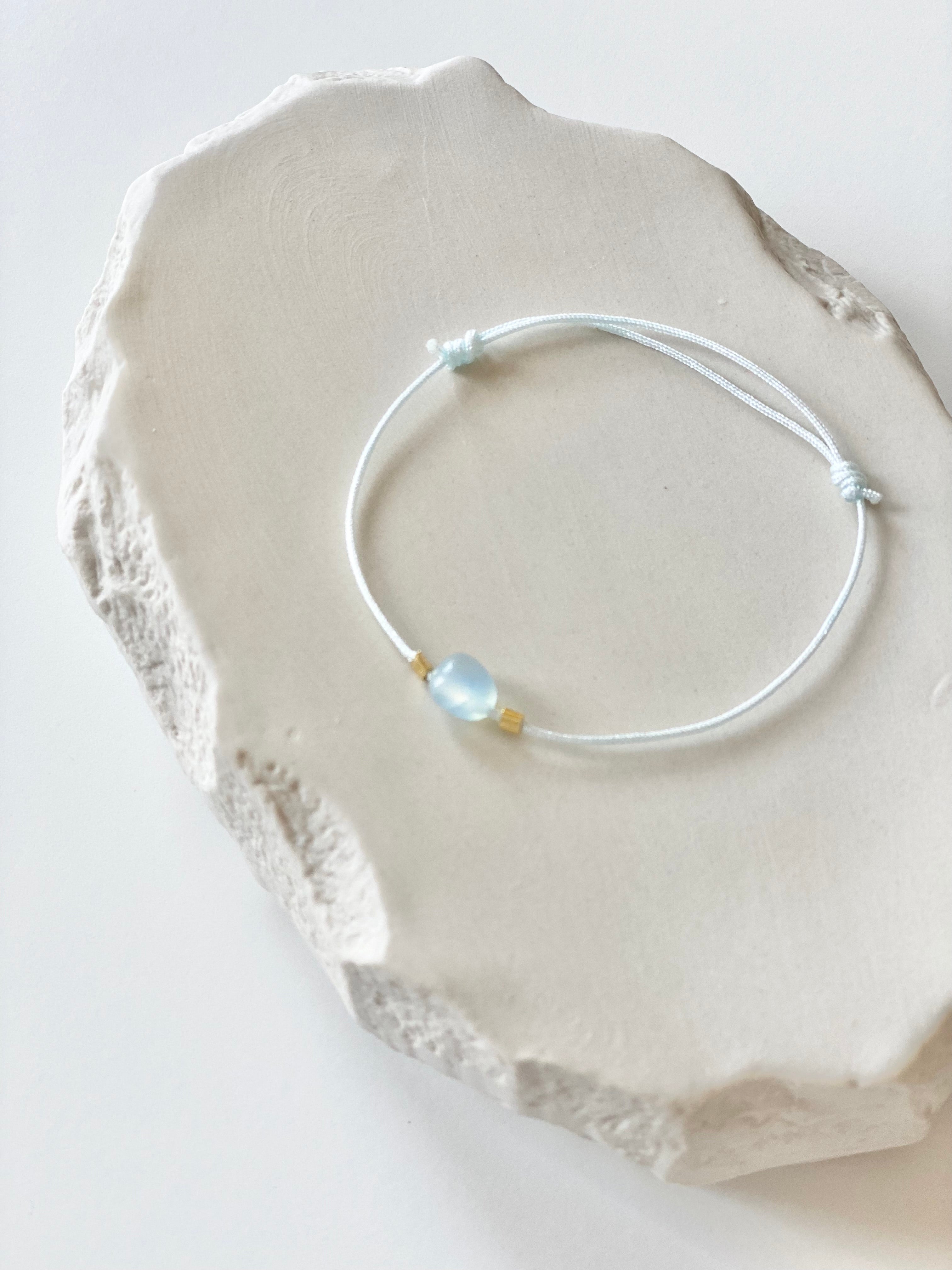 The Simple Bracelet Aquamarin