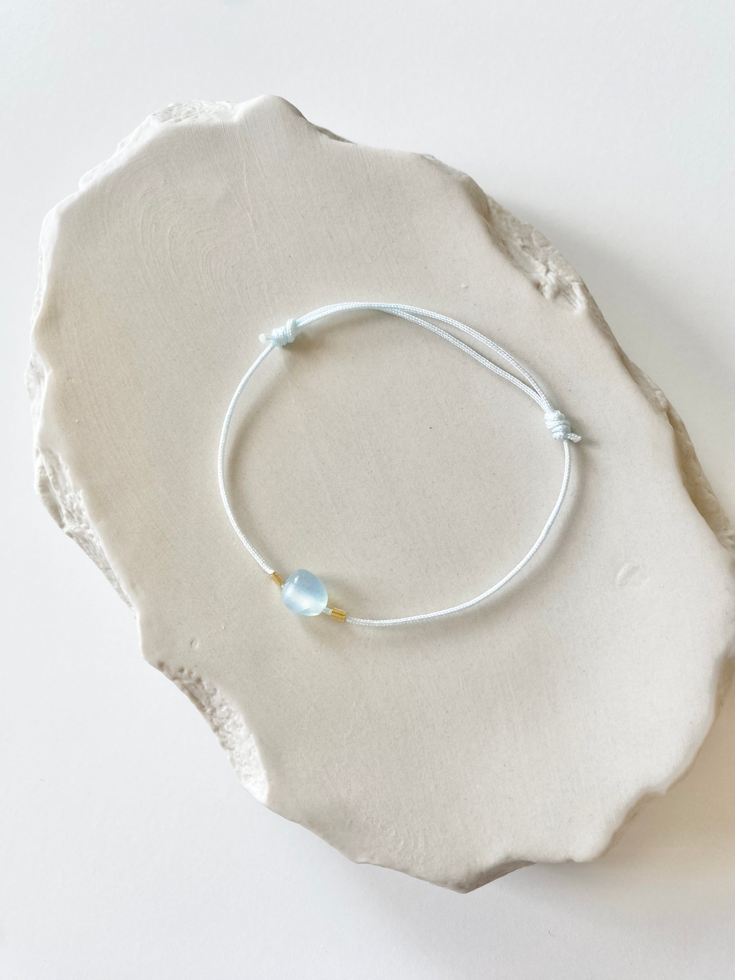 The Simple Bracelet Aquamarin