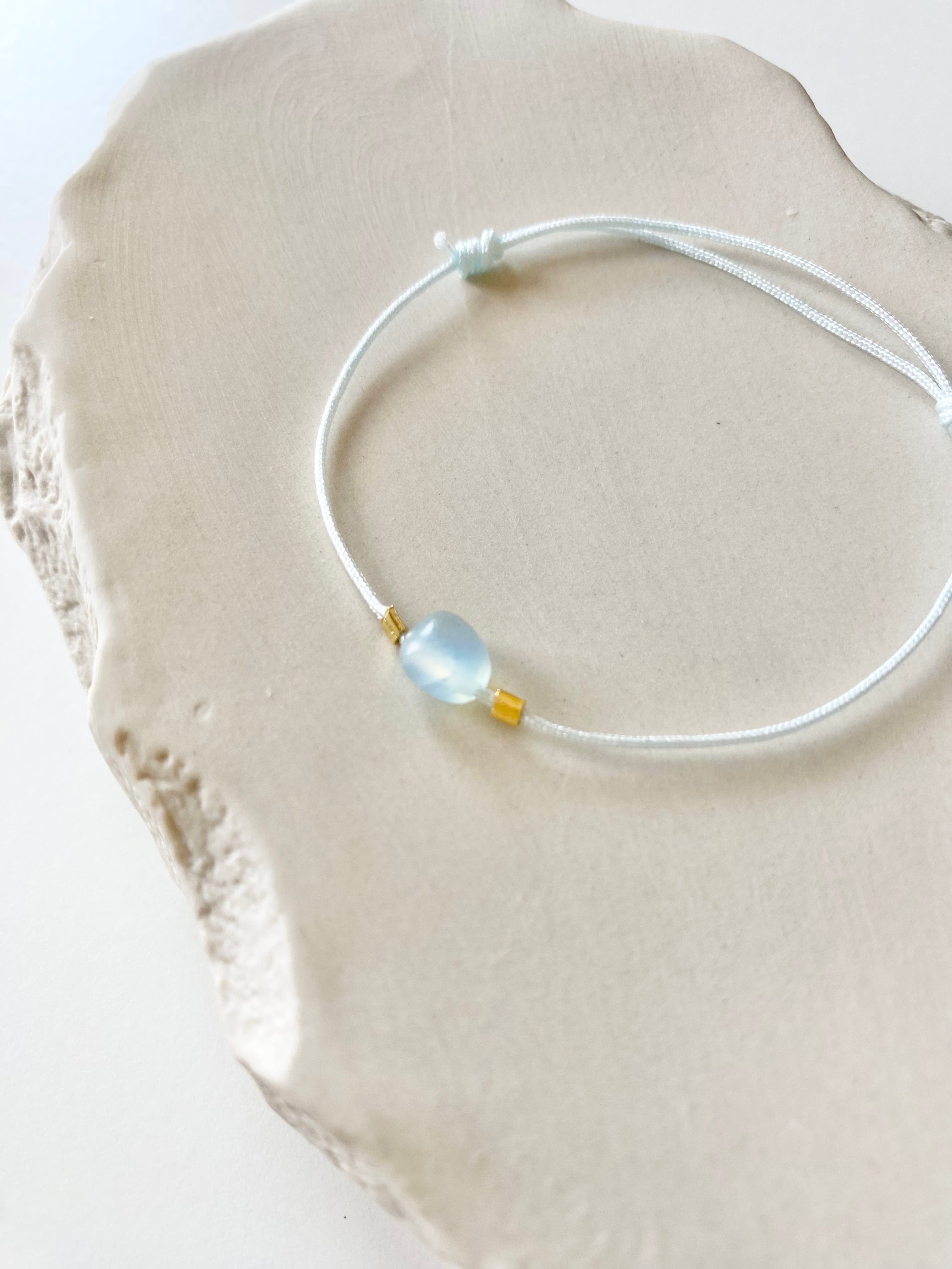 The Simple Bracelet Aquamarin