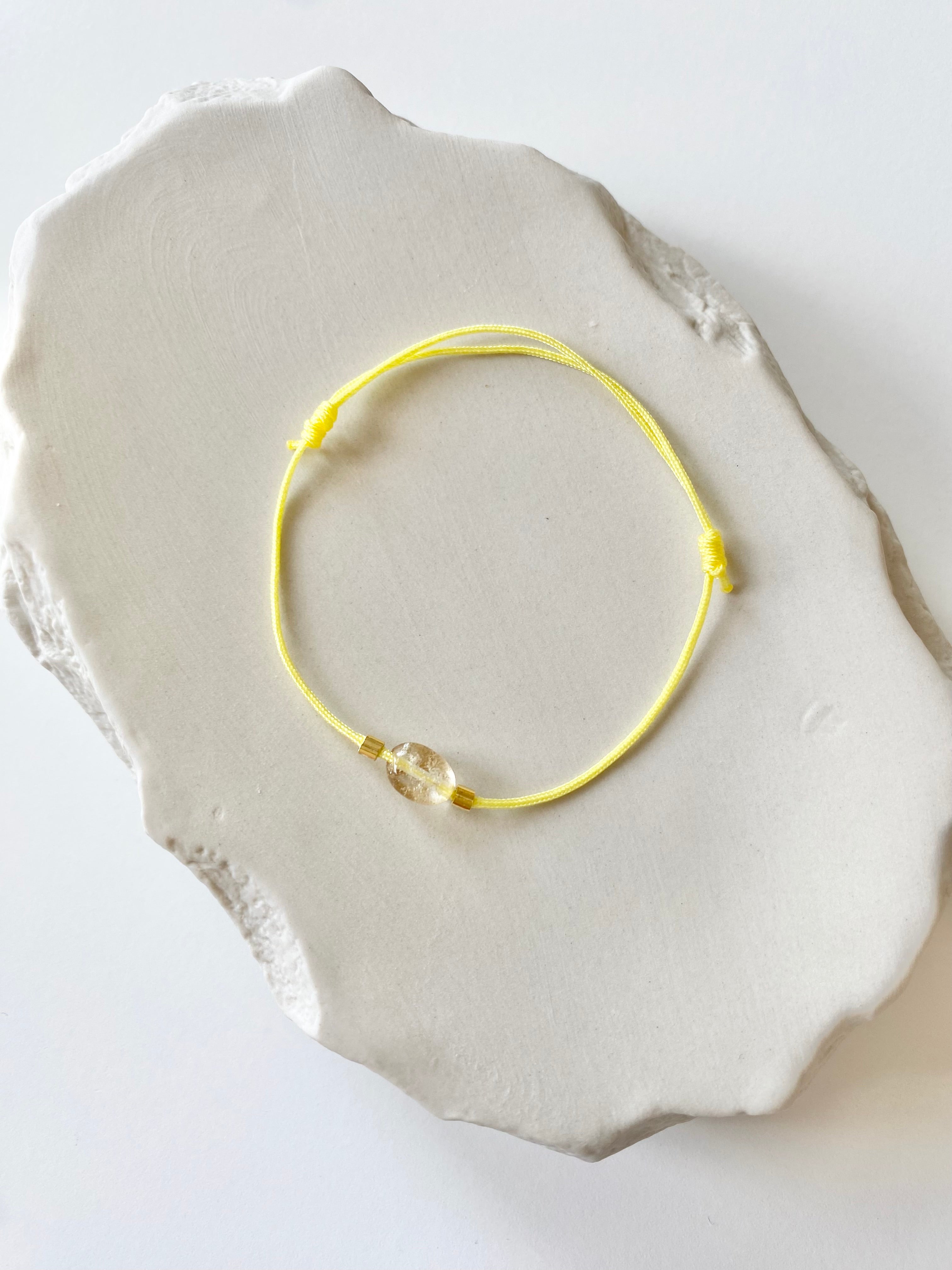 The Simple Bracelet Citrin