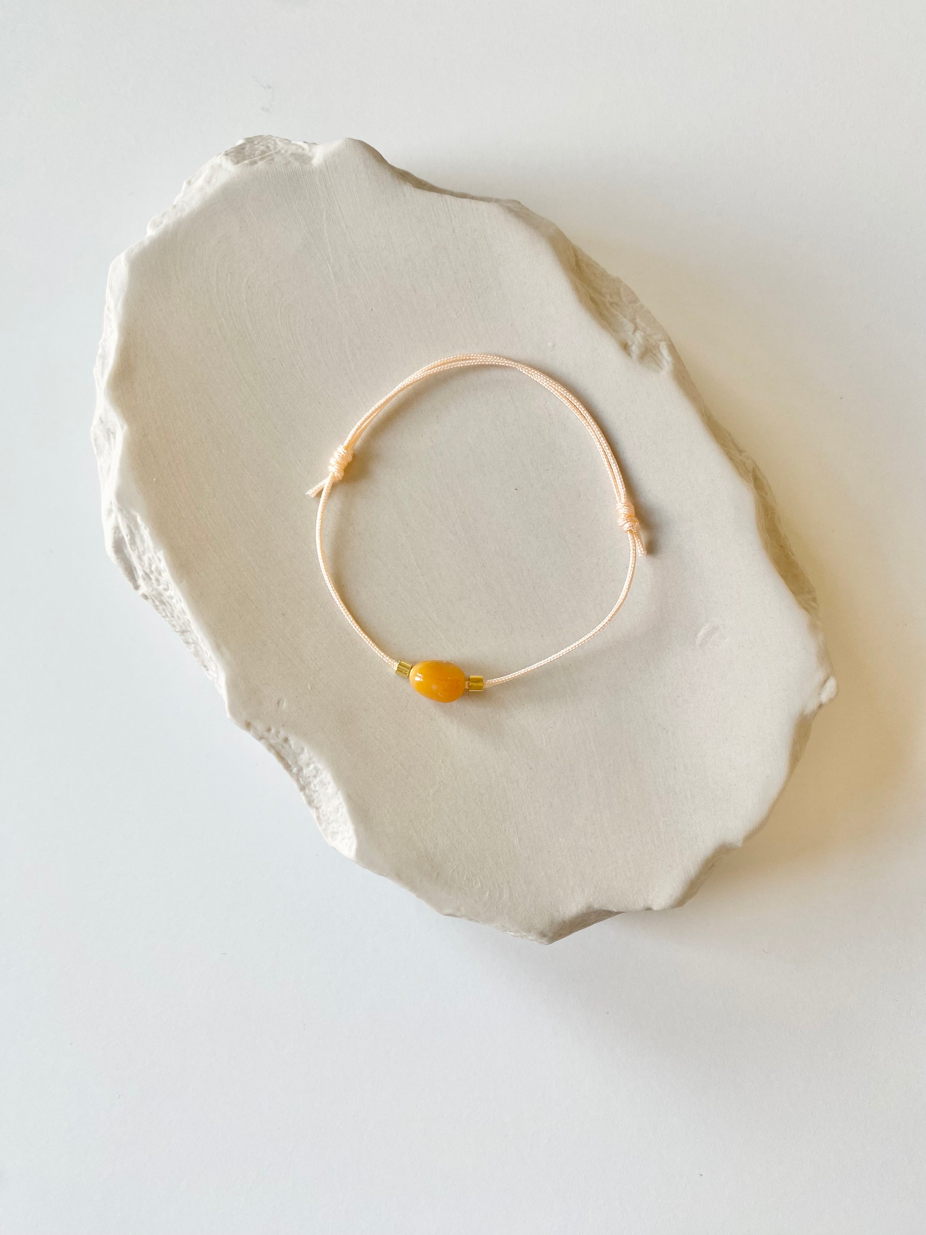 The Simple Bracelet Opal Gelb