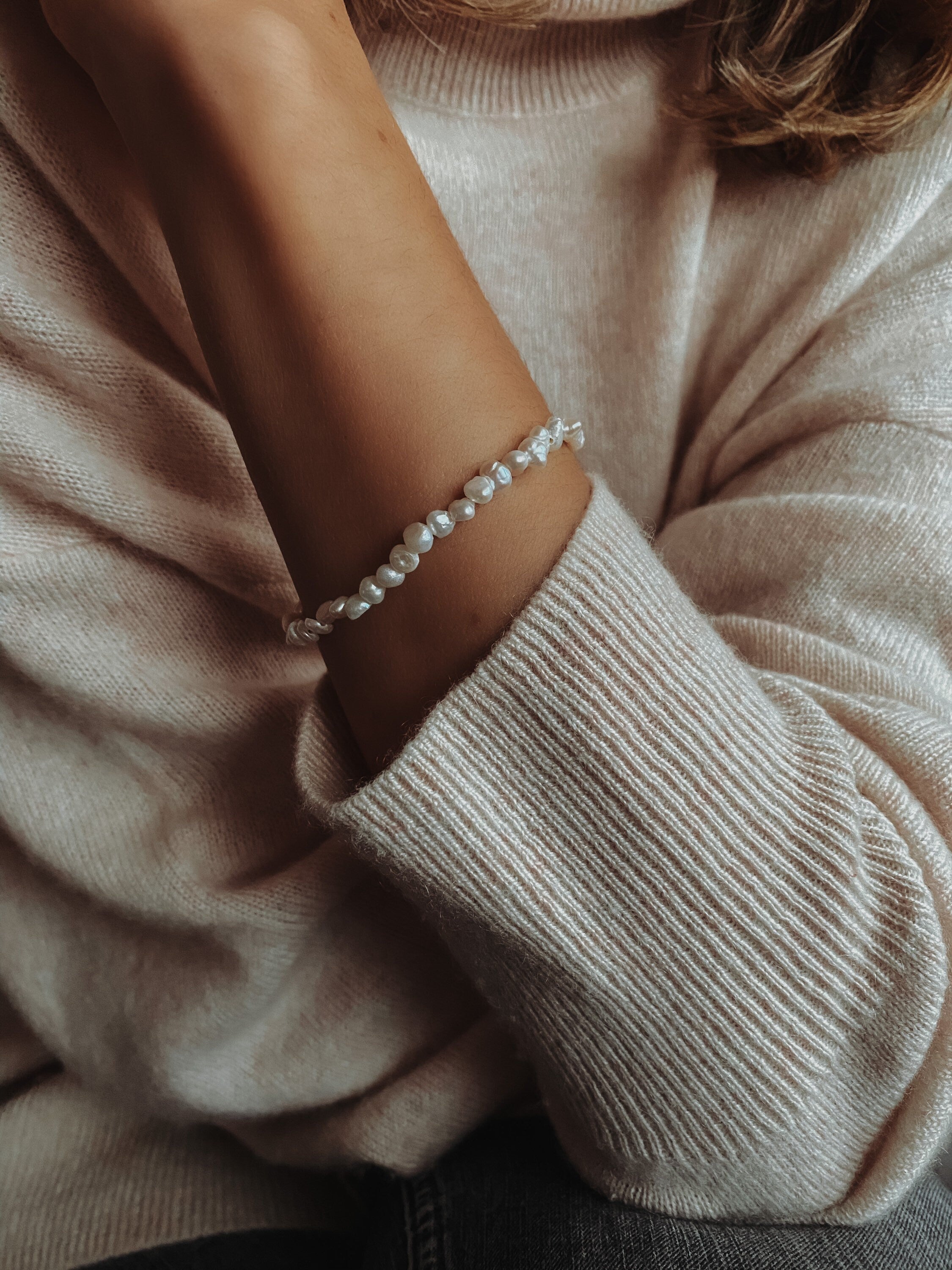 Little Pearl Bracelet | Armband aus Süßwasserperlen